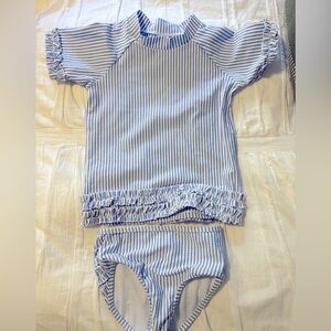 Ruffle butts bathing suit 2 peice